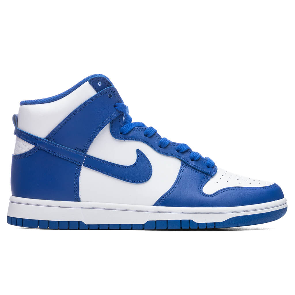 Dunk High Retro - White/Game Royal – Feature