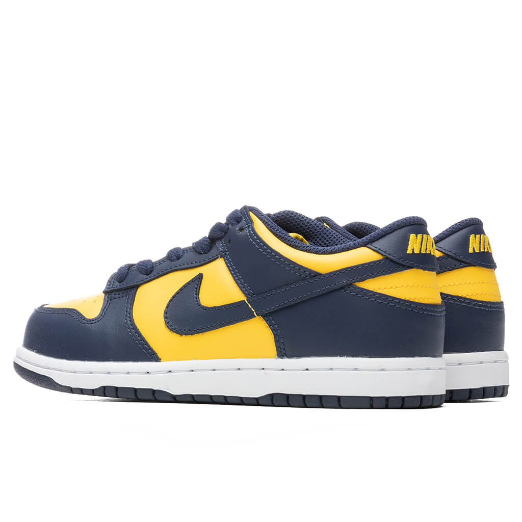 Dunk Low (PS) - Varsity Maize/ Midnight Navy – Feature