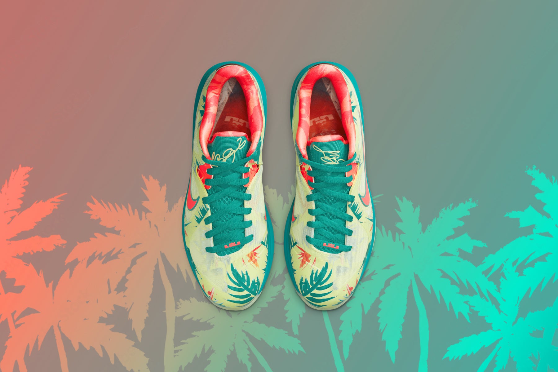 lebron 9 orange and green