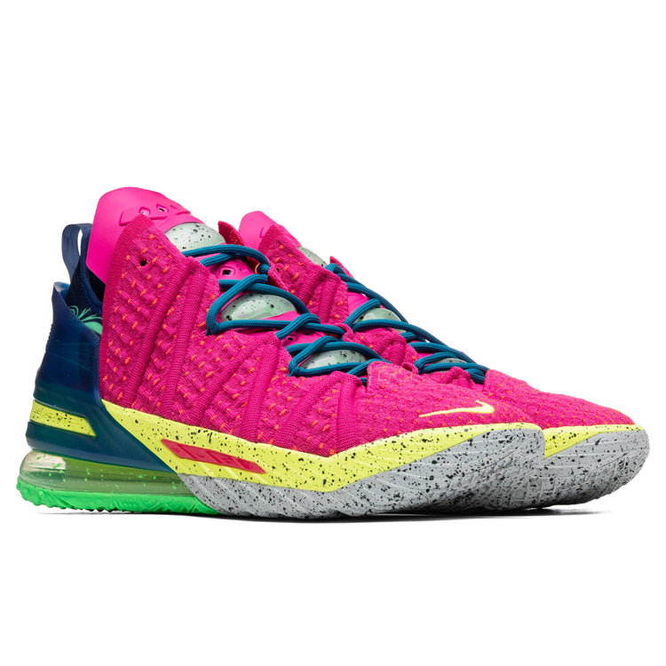 Lebron XVIII - Pink Prime/Multi – Feature