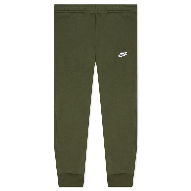 Sportswear Club Fleece Joggers Rough Green/White Feature