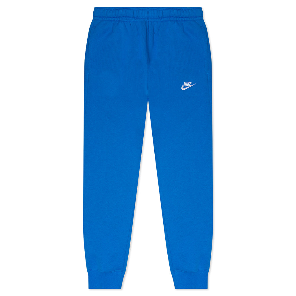 Sportswear Club Fleece Joggers - Signal Blue/White – Feature