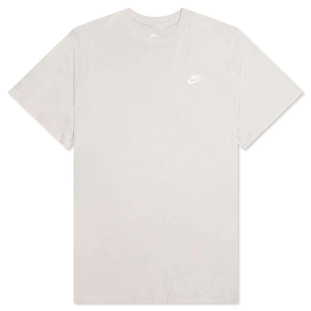 Sportswear Club T-Shirt - Light Bone/White – Feature