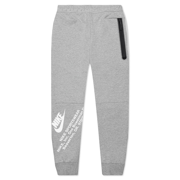 Sportswear Tech Fleece Joggers Dark Grey Heather/White Feature