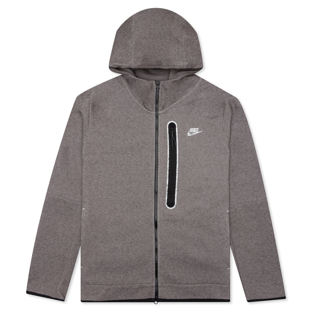 Sportswear Tech Fleece Full Zip Hoodie - Ironstone/Heather – Feature