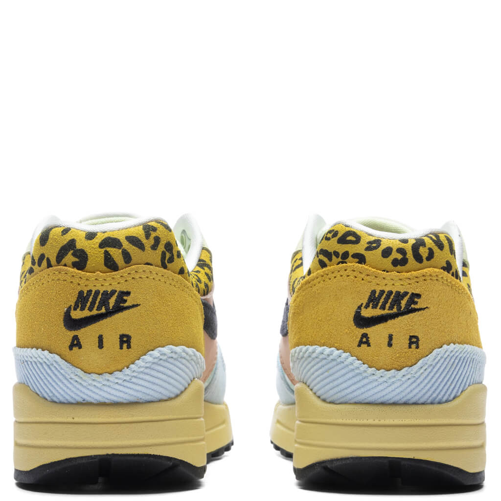 Women's Air Max 1 Teal Tint and Lemon Wash - Celestine Blue/Off