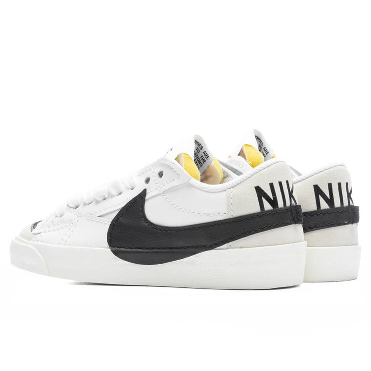 Women's Blazer Low '77 Jumbo White/Black/Sail Feature