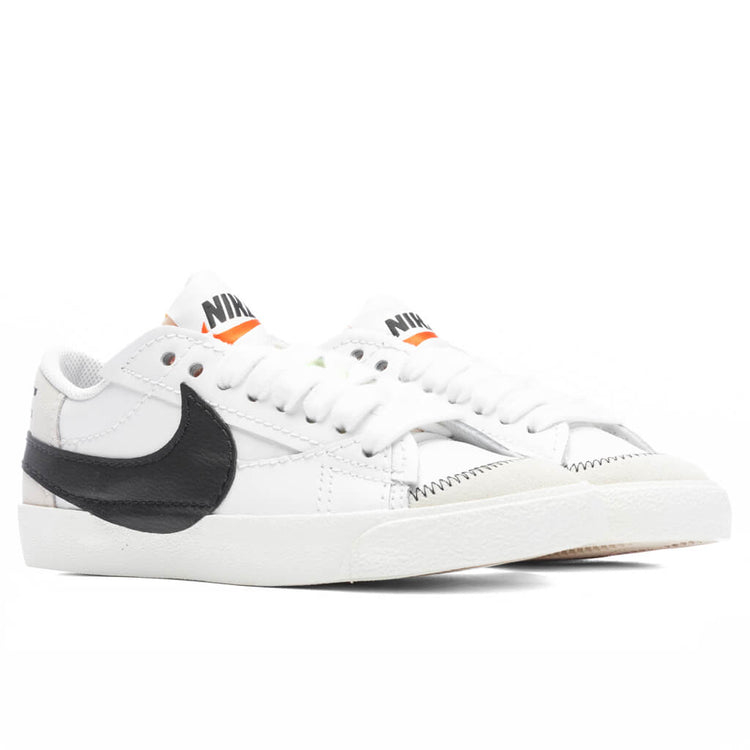 Women's Blazer Low '77 Jumbo White/Black/Sail Feature