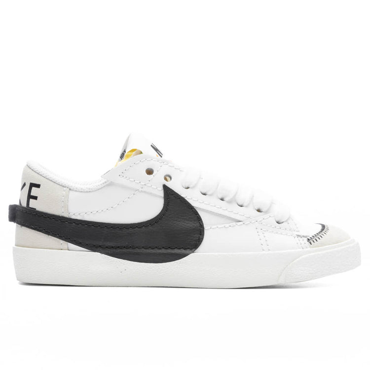 Women's Blazer Low '77 Jumbo White/Black/Sail Feature