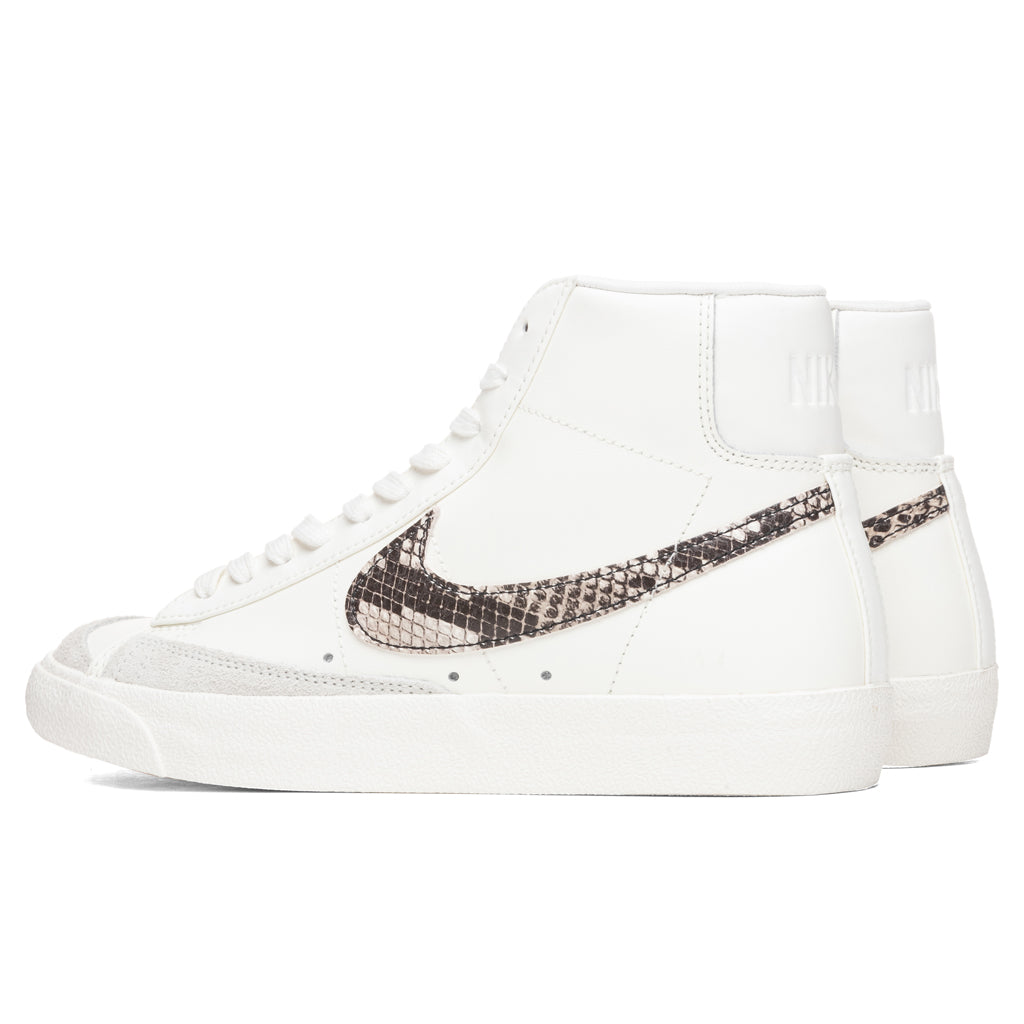 Women's Blazer Mid '77 SE Sail/Particle Beige Feature