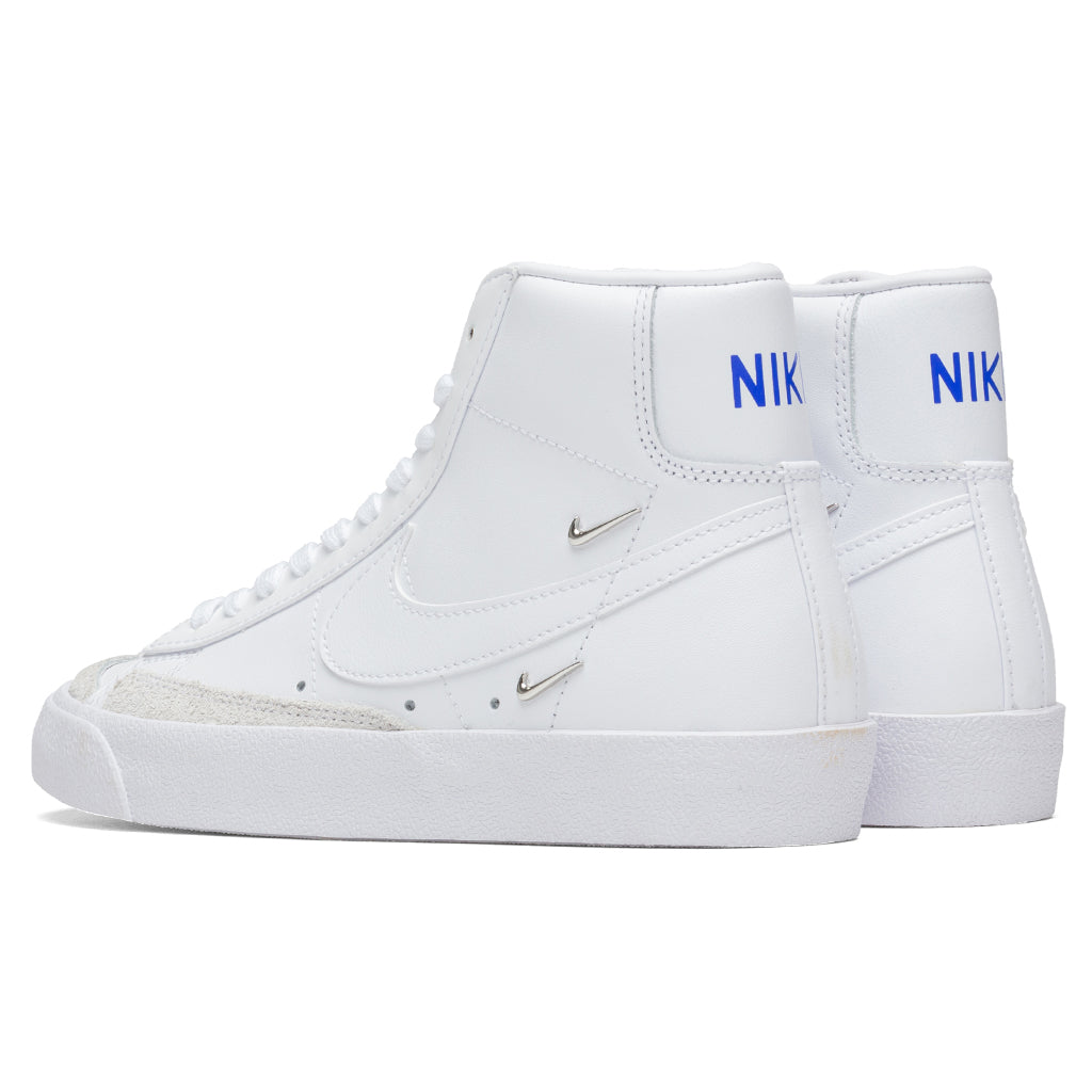 blazer mid 77 trainers white white hyper royal se