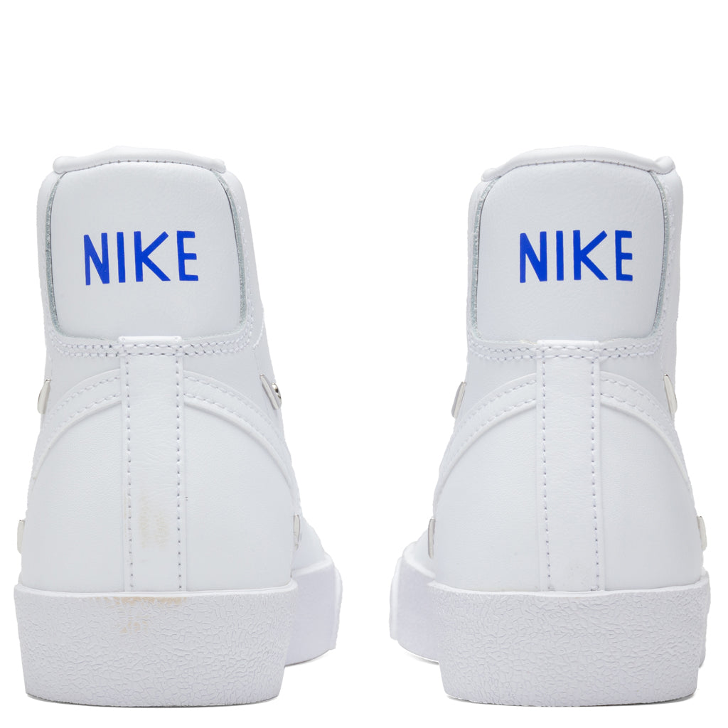 blazer mid 77 trainers white white hyper royal se