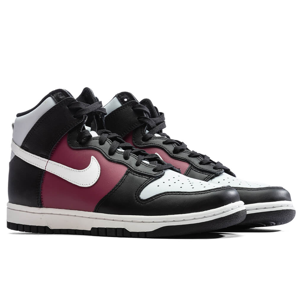 Women's Dunk High - Black/Summit White/Rosewood â Feature