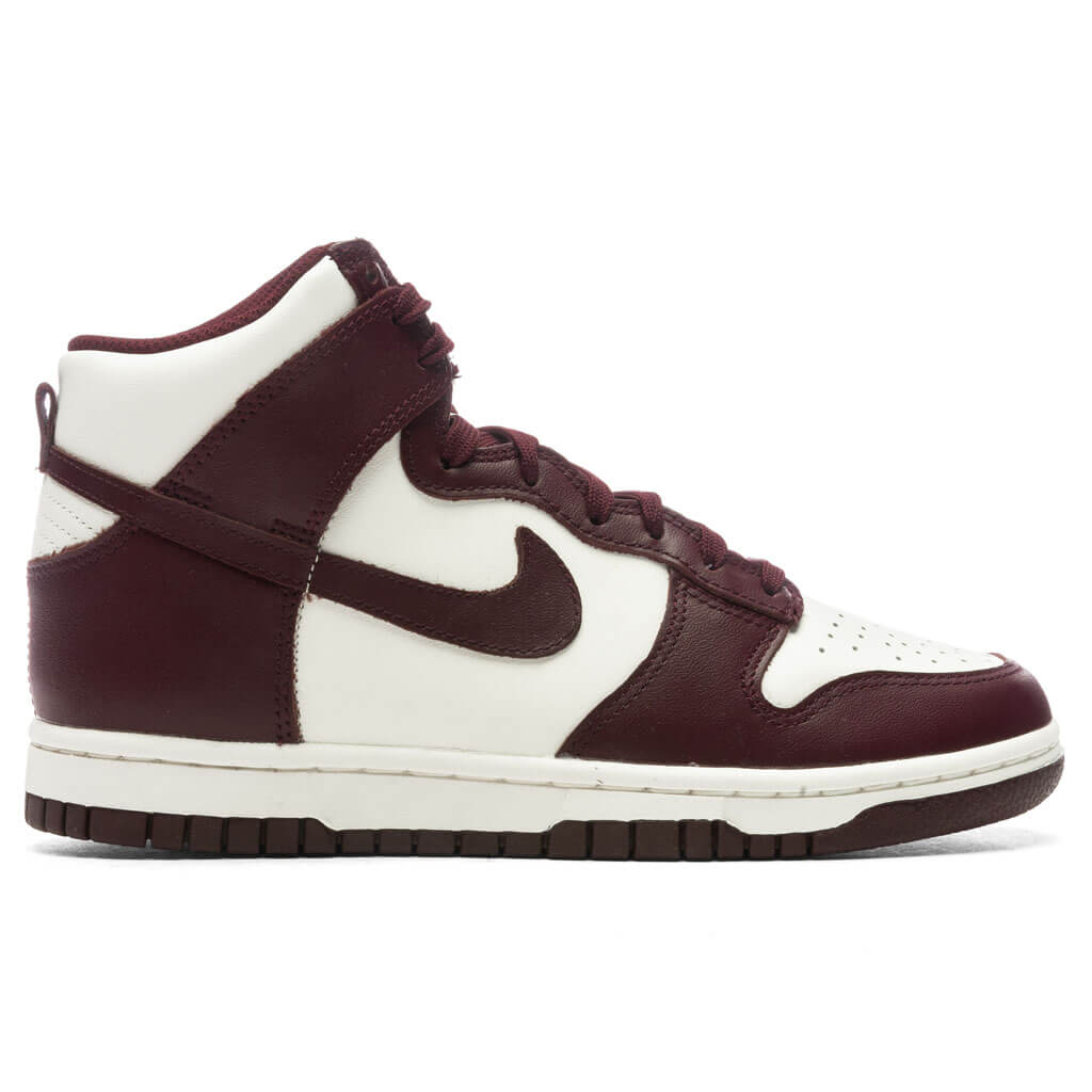 Women's Dunk High - Burgundy Crush/Sail â Feature