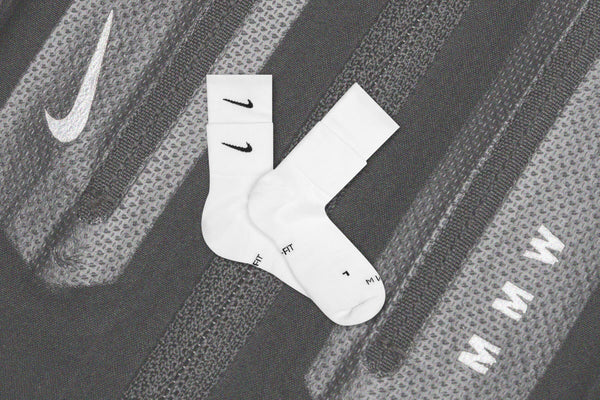Nike x MMW Sock - White/Black – Feature
