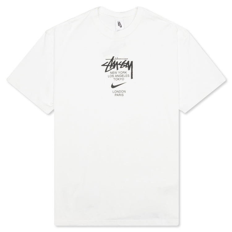 Nike x Stussy S/S T-Shirt - Summit White – Feature