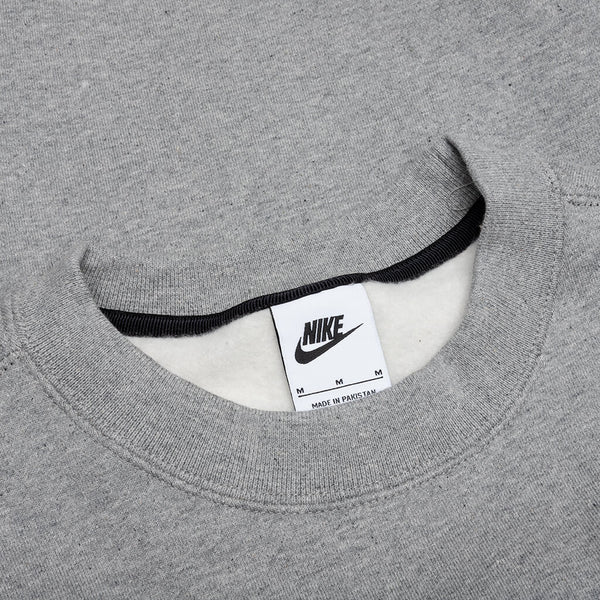 Nike x Stussy NRG Fleece Crew - Dark Grey Heather/Black