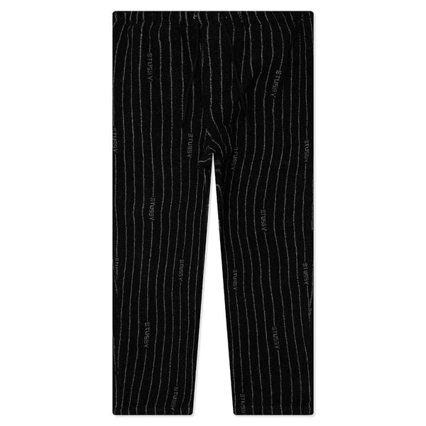 Nike x Stussy NRG Stripe Wool Pant - Black/Dark Antique Black/White