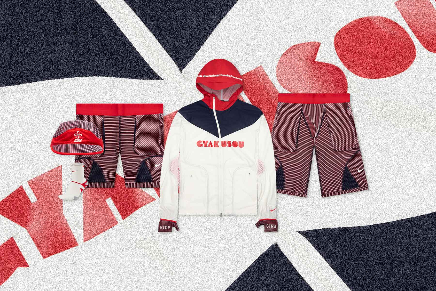 Nike x Gyakusou 3 Layer Jacket - Sail/Blackened Blue – Feature