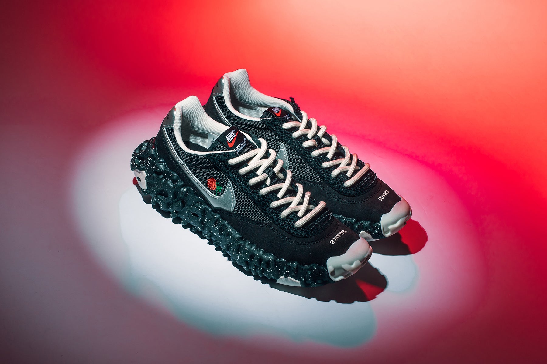 Nike x Undercover Overbreak - Black/Metallic Silver – Feature