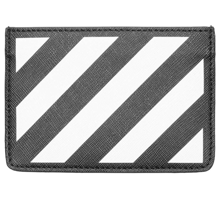 Binder Diag Saff Card Case - Black/White  Feature