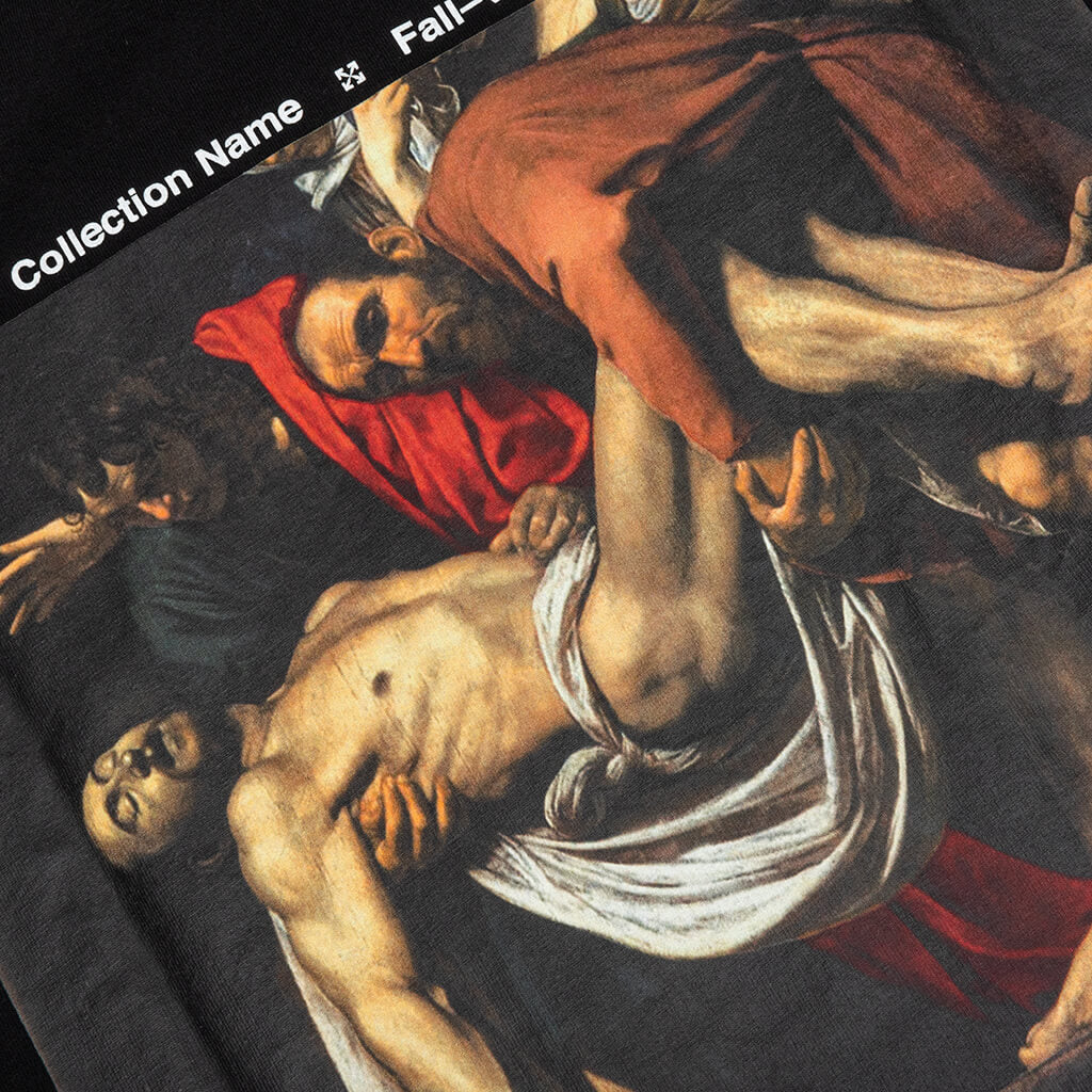 Caravaggio Deposition Over S/S Tee - Black/White – Feature