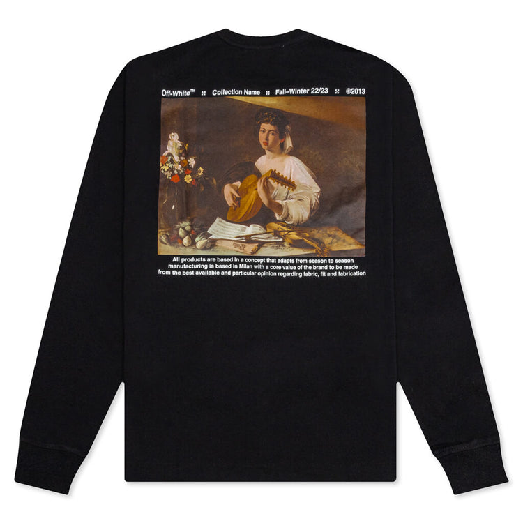 Caravaggio Lute Skate L/S Tee - Black/White – Feature