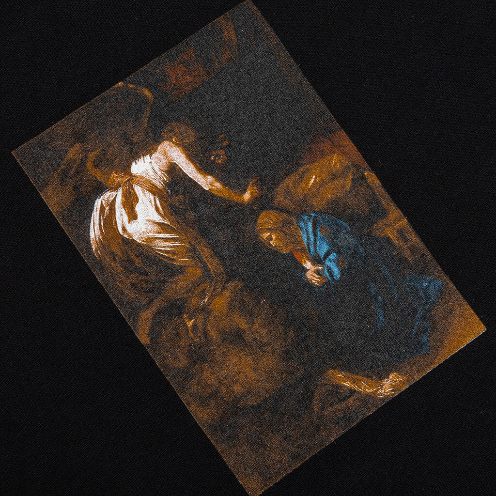 Caravaggio Lute Slim S/S Tee - Black/White – Feature