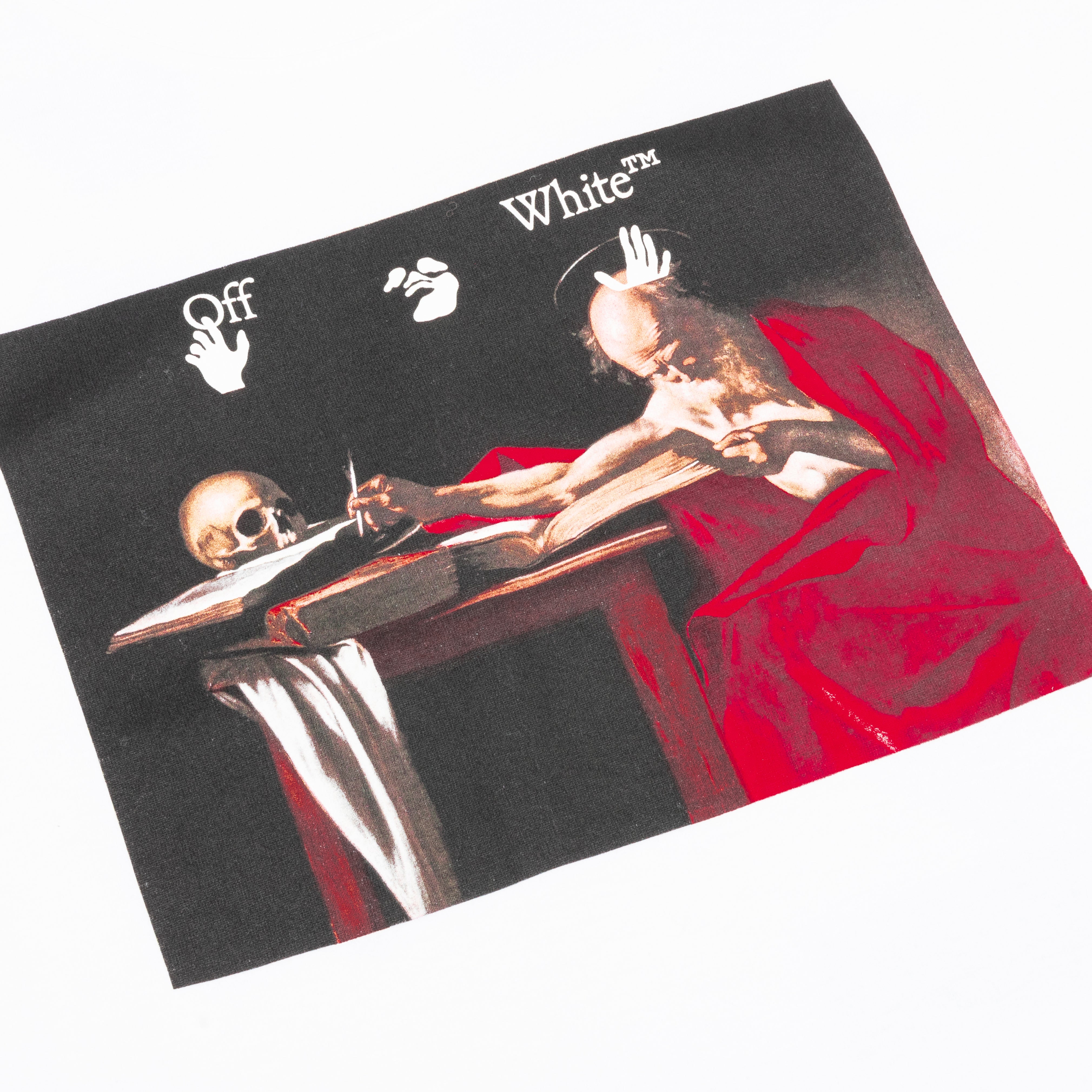 Caravaggio S/S Slim Tee - White/Red – Feature Caravaggio S/S Slim Tee - White/Red – Feature