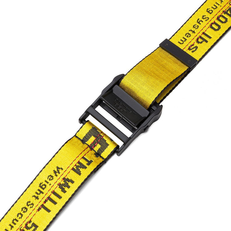Classic Industrial Belt H35 - Yellow/Black – Feature display picture 2