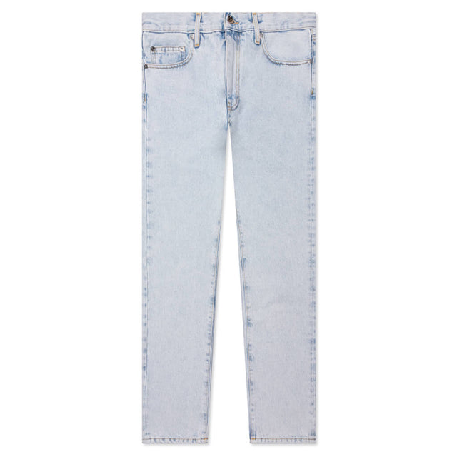 Diag Tab Slim Jeans - Bleach Blue – Feature