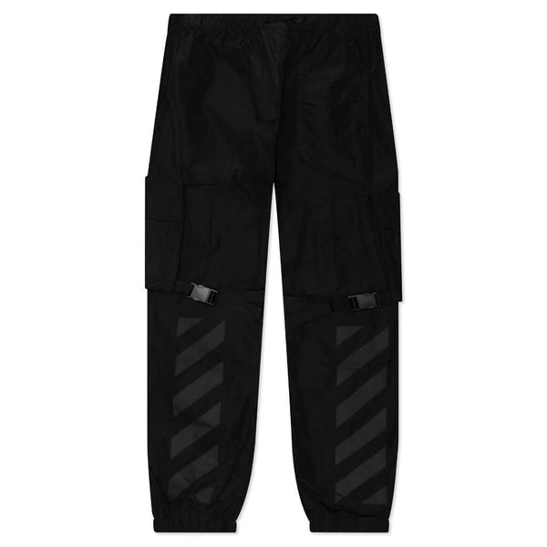 Off-White c/o Virgil Abloh Off Whitetm Black Nylon Wide Leg Trousers for  Men