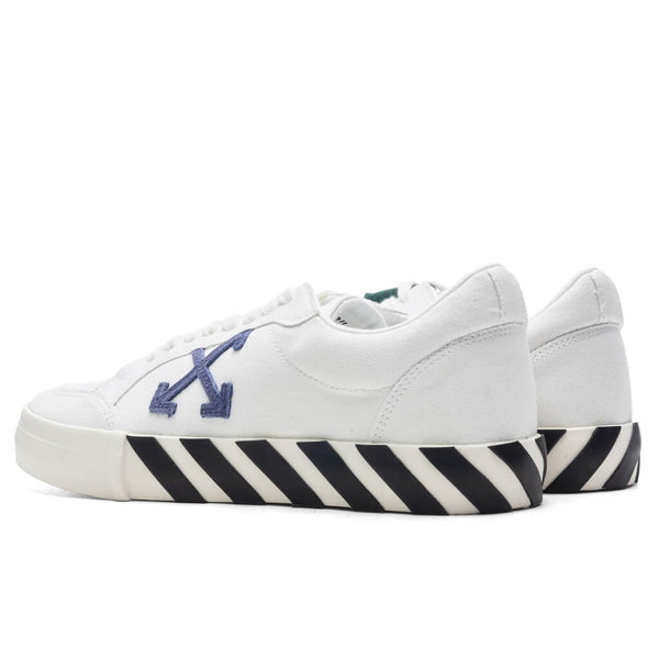 Off-White c/o Virgil Abloh Low Vulcanized Canvas Sneaker in White