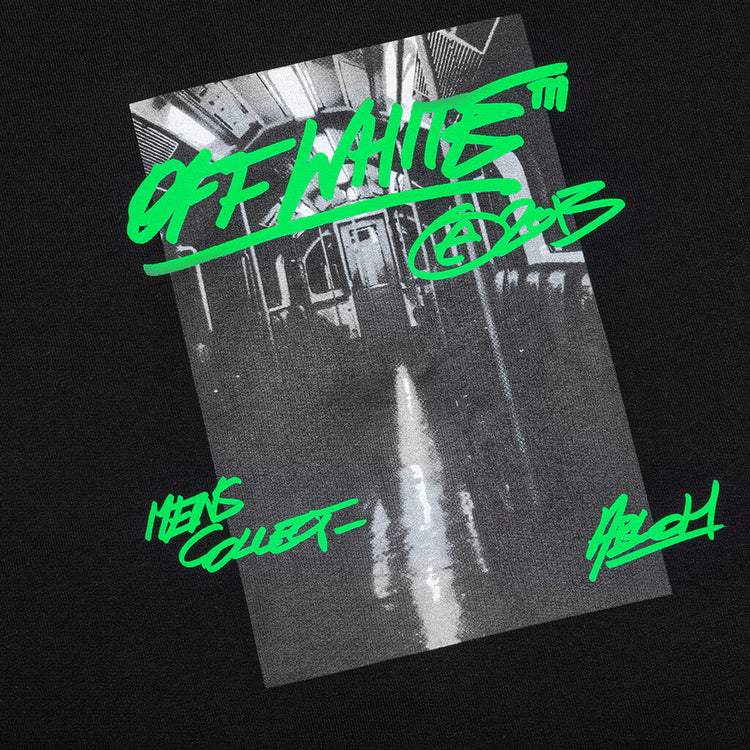 Metro Type Skate Crewneck - Black/Green – Feature