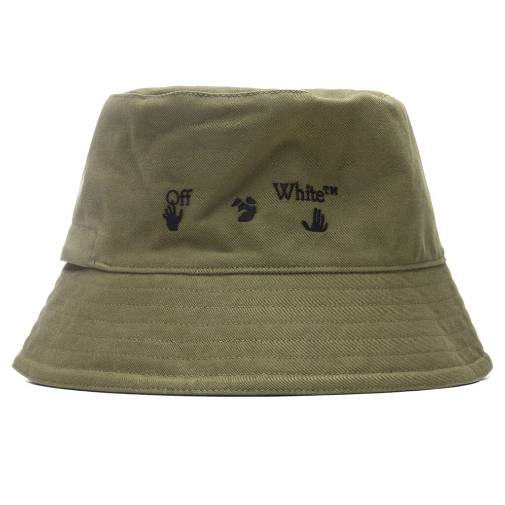 OW ロゴ バケット ハット - アーミー グリーン – Feature