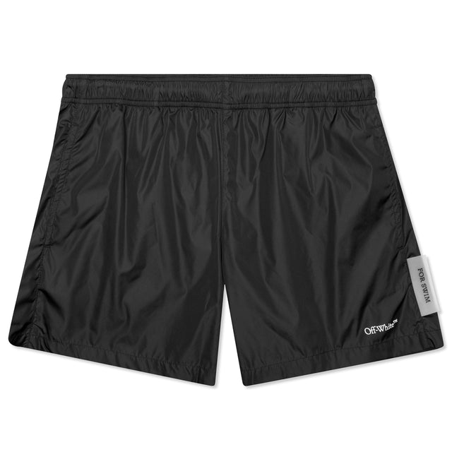 OW Logo Swim Shorts - Black/White – Feature