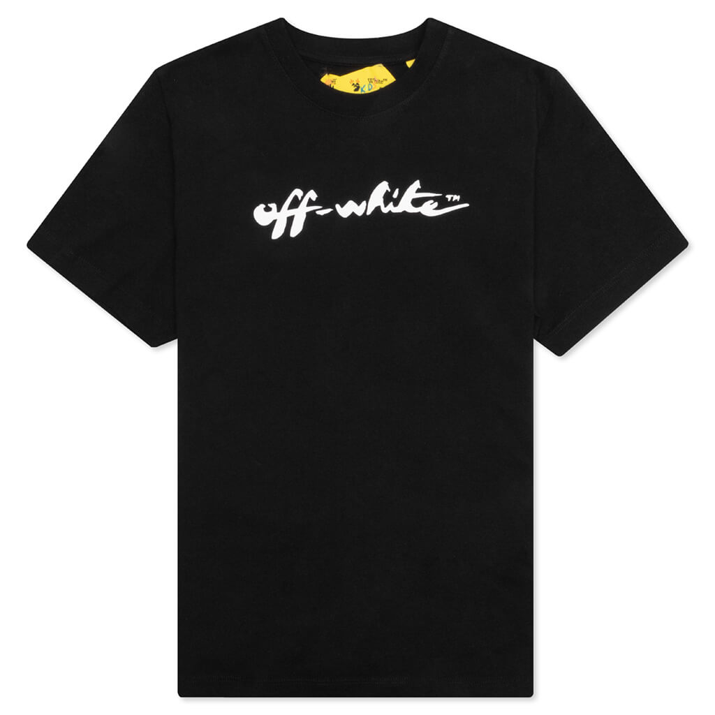 Off White Script Kids Together S/S Tee - Black/White – Feature