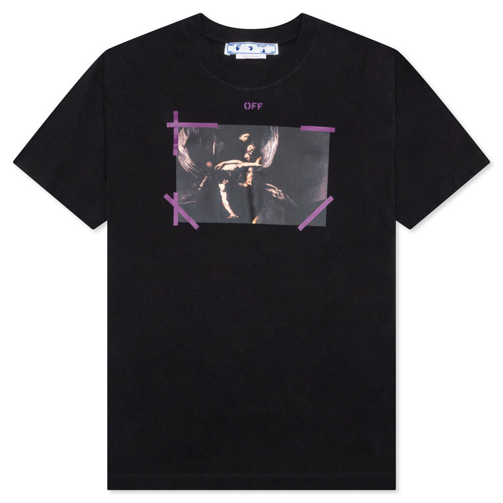 Mercy Arrow Arrow Caravaggio Mercy Skate S/S Tee - Black/Orchid – Feature