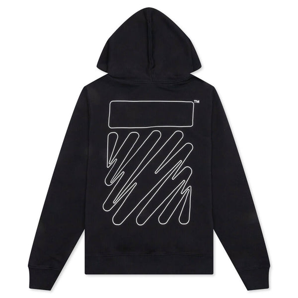 Off white sale outline hoodie