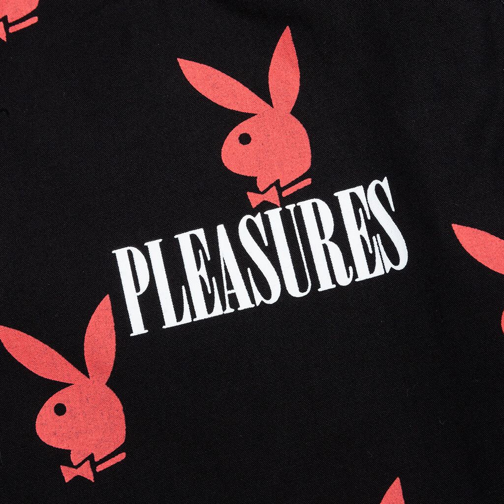 PLEASURES x Playboy Bunny Lounge Pant Black Feature