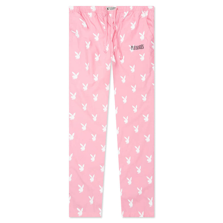 PLEASURES x Playboy Bunny Lounge Pant Pink Feature