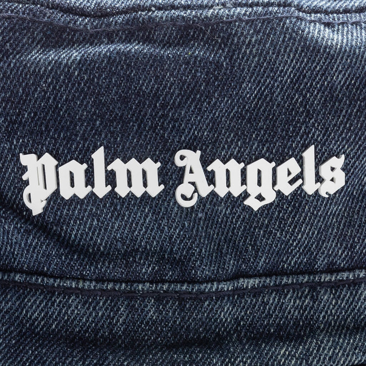 Denim Bucket Hat - Blue/White – Feature