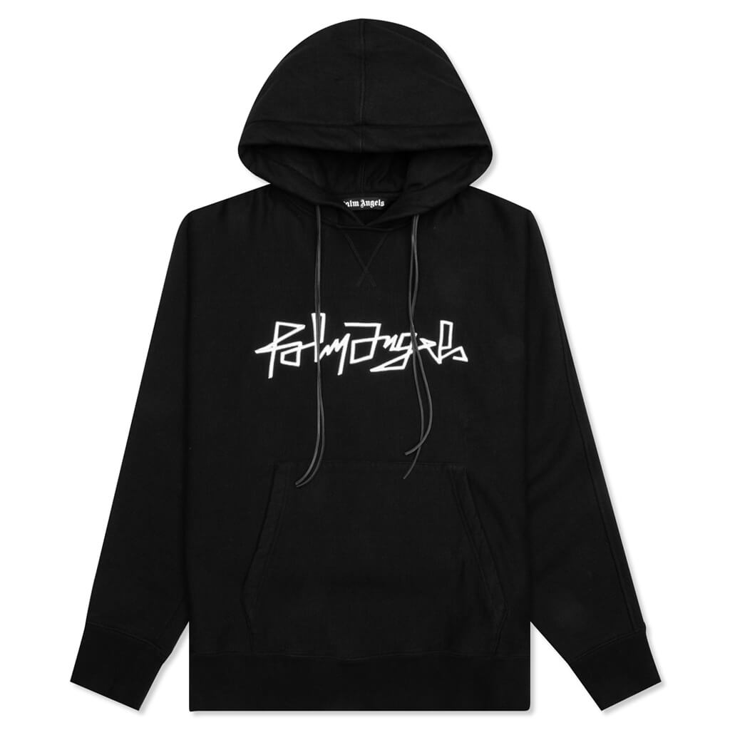 Desert Logo Kimono Hoodie - Black/White – Feature