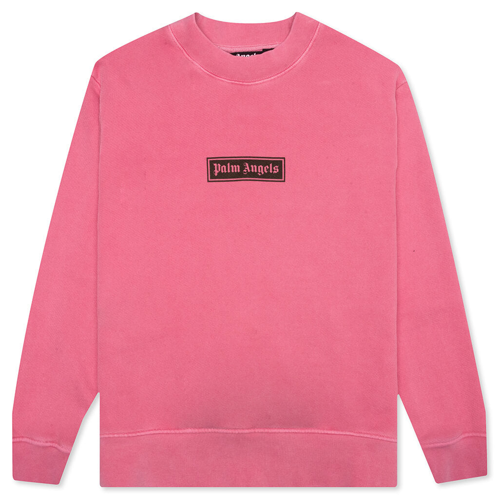 GD Box Logo Crew - Fuchsia/Black – Feature