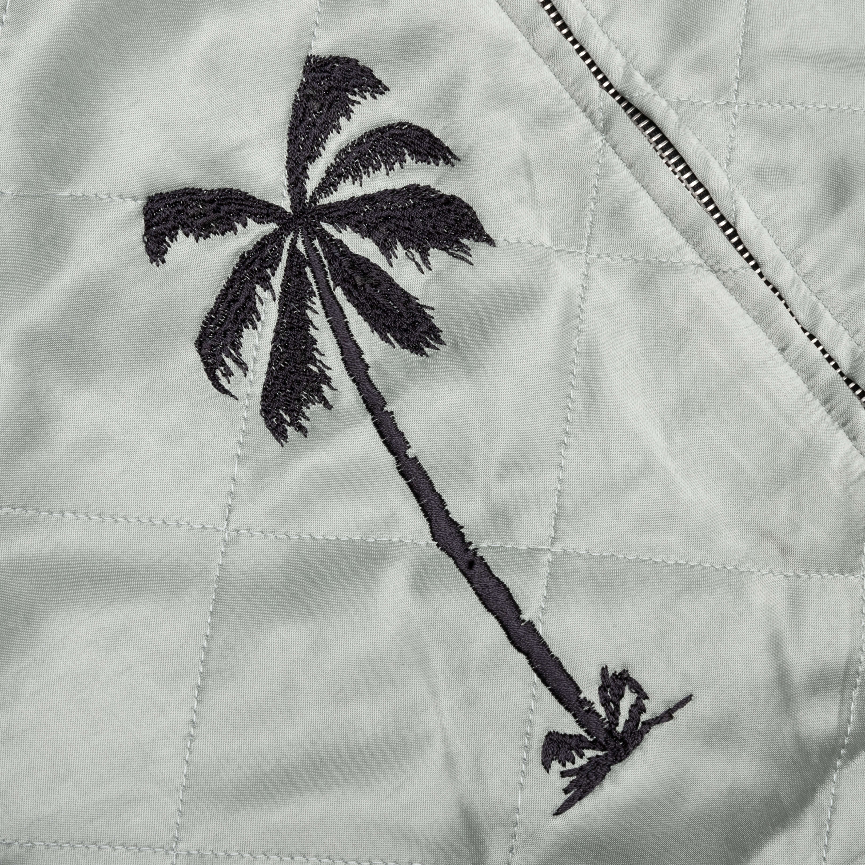 Life Is Palm Souvenir Jacket - Grey/Black – Feature