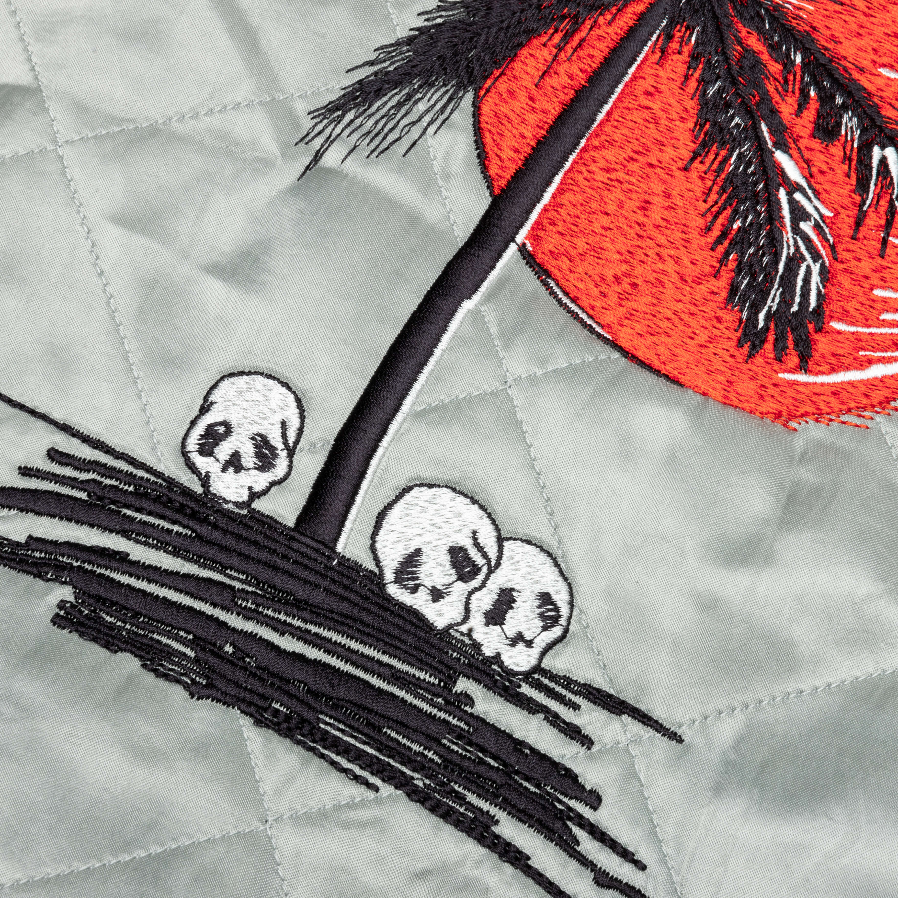 【美品】パームエンジェルス Life is Palm スーベニアジャケット M Life Is Palm Souvenir Jacket - Grey/Black – Feature