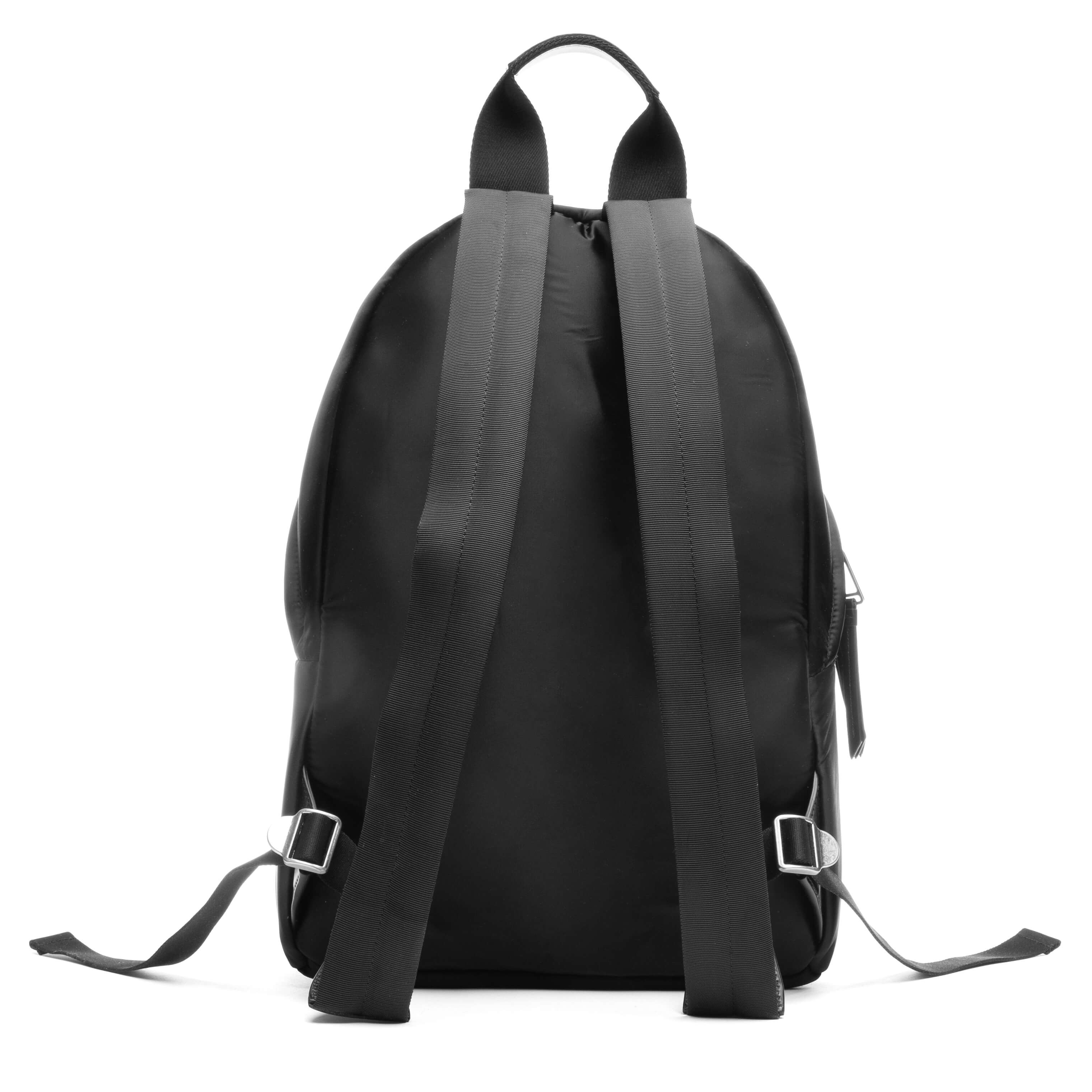 Nylon Backpack Black/White Feature
