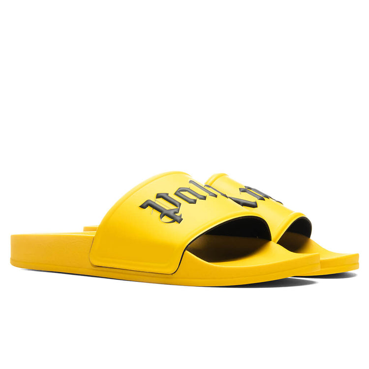Pool Slide - Yellow/Black – Feature