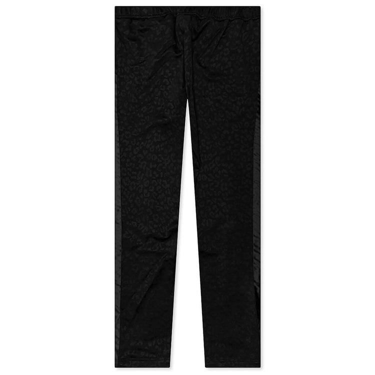 1726 Black Leopard Band Pants
