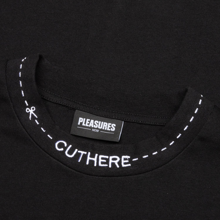 Cut Here Heavyweight Shirt - Black – Feature